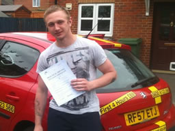 Jack guildford happy with think driving school